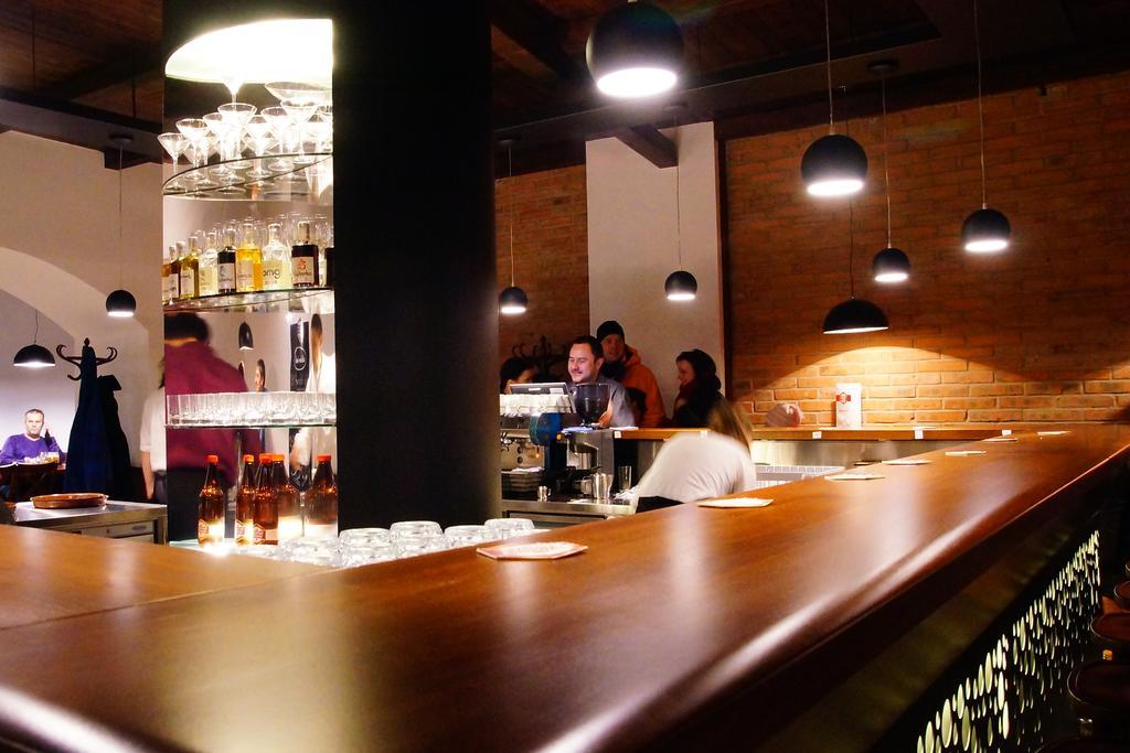 Kyjovsky Pivovar - Hotel, Restaurace, Pivni Lazne Bagian luar foto